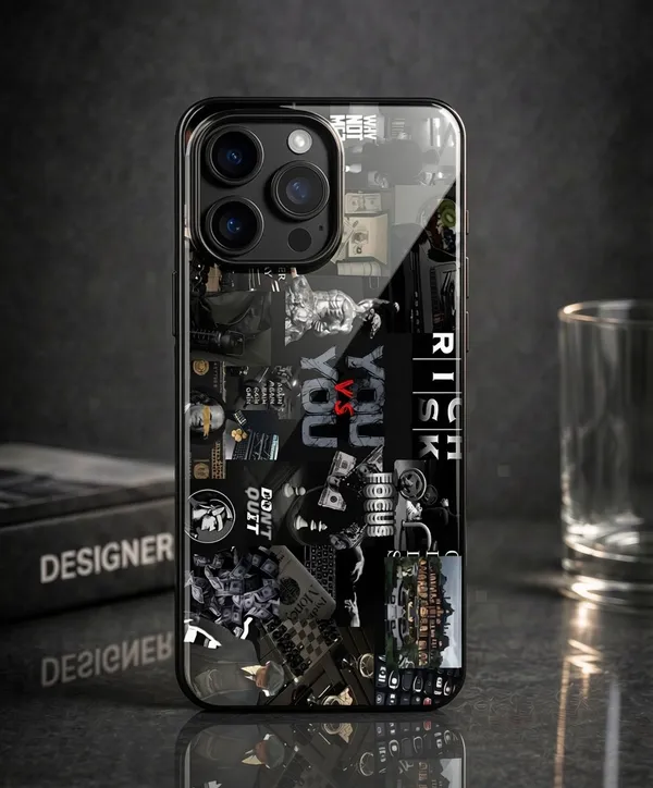 Black_Rubber_And_Glass_Phone_Case