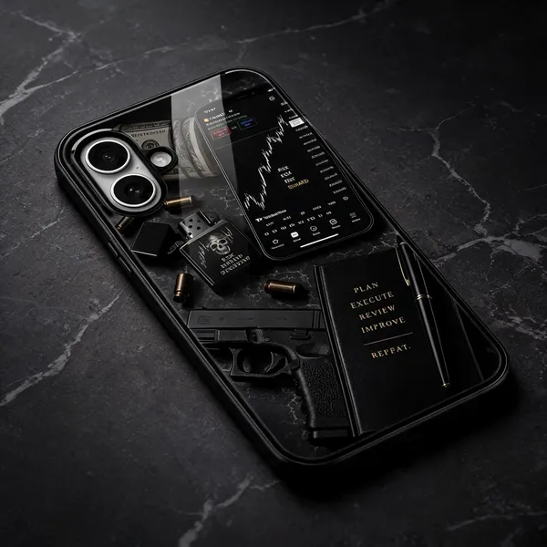 Black_Rubber_And_Glass_Mobile_Cover