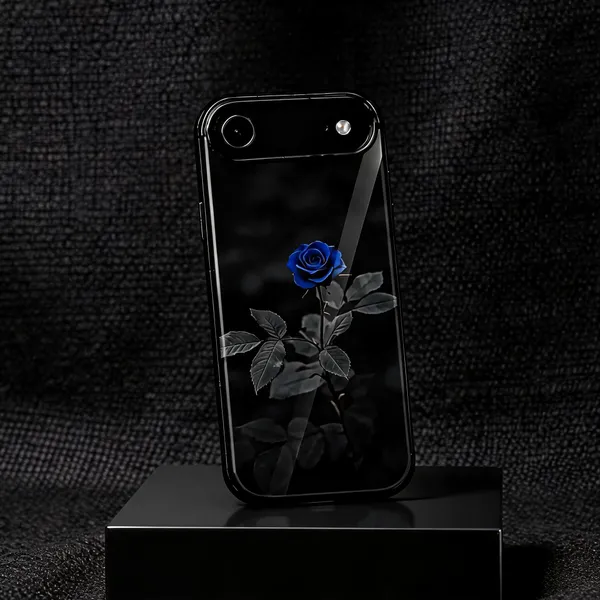 Black_Rubber_And_Glass_Mobile_Cover