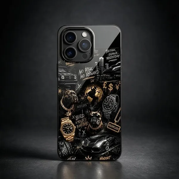 Black_Designer_Collage_Phone_Case