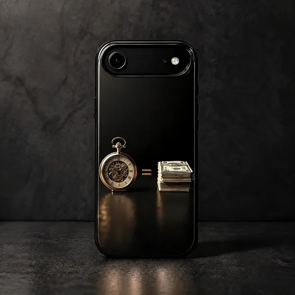 Black_Rubber_And_Glass_Mobile_Cover