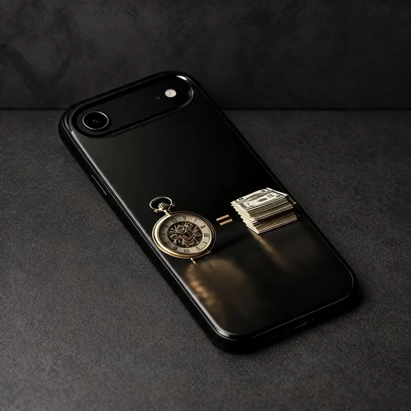 Black_Rubber_And_Glass_Mobile_Cover