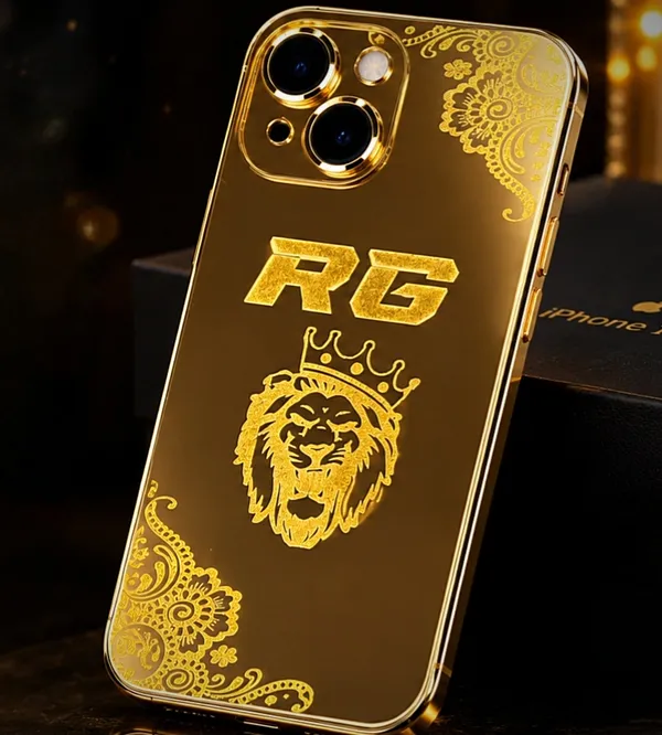 iPhone_13_Back_Cover,_Customized_And_Personalized_Back_Case_Cover_(Gold,_Golden)