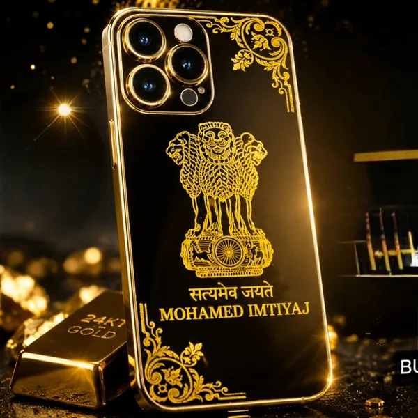 iPhone_12_Pro_max_Back_Cover,_Customized_And_Personalized_Back_Case_Cover_(Gold,_Golden)