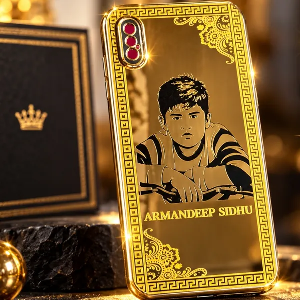 iPhone_xs_max_Back_Cover,_Customized_And_Personalized_Back_Case_Cover_(Gold,_Golden)