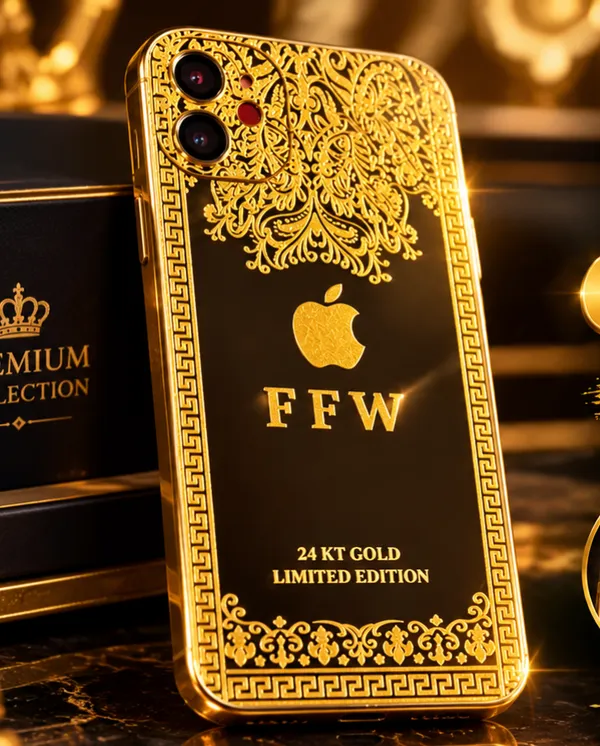 iPhone_11_Back_Cover,_Customized_And_Personalized_Back_Case_Cover_(Gold,_Golden)