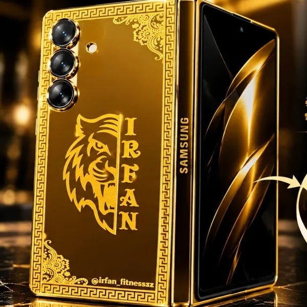 Samsung_Galaxy_Z_Fold5_Back_Cover,_Customized_And_Personalized_Back_Case_Cover_(Gold,_Golden)