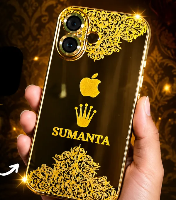 iPhone_14_Back_Cover,_Customized_And_Personalized_Back_Case_Cover_(Gold,_Golden)