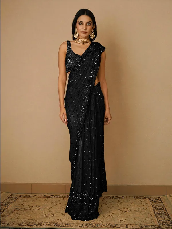 Stylish_Black_Party_Wear_Designer_Soft_Net_Saree_Default_Title