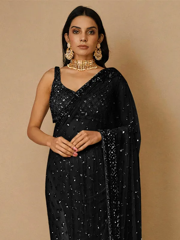 Stylish_Black_Party_Wear_Designer_Soft_Net_Saree_Default_Title