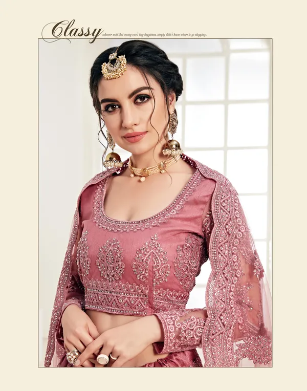 Rose_Pink_Color_Heavy_Luxury_Net_Designer_Lehenga_Choli_Default_Title