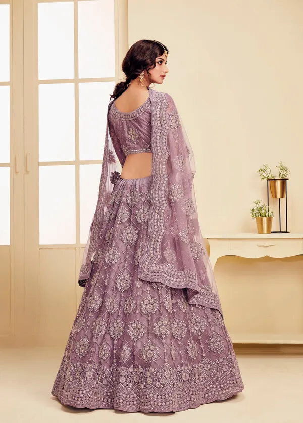Violet_Ceremony_Wear_Heavy_Net_Designer_Lehenga_Choli_Default_Title