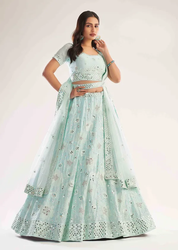 Sea_Green_Luxury_Georgette_Semi_Stitched_Lehenga_Choli_Default_Title