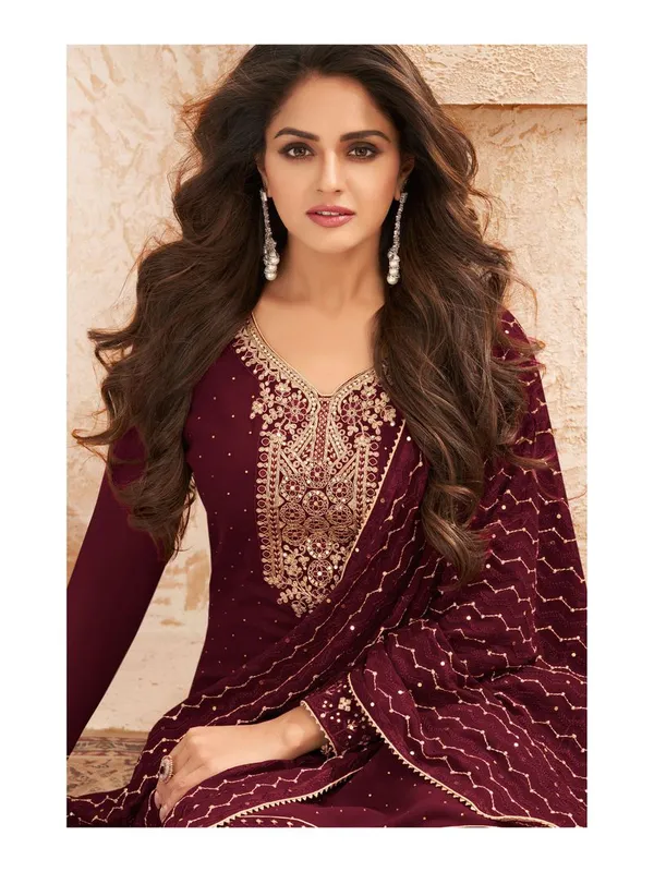 Classic_Georgette_Top_Dupatta_Suit_With_Santoon_Inner_Default_Title