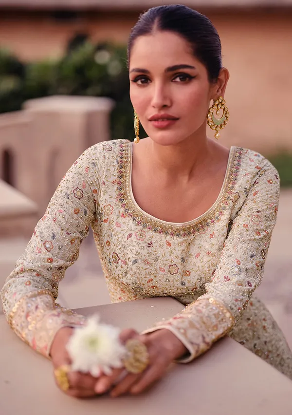 Off_White_Embroidered_Heavy_Faux_Georgette_Salwar_Suit_Default_Title
