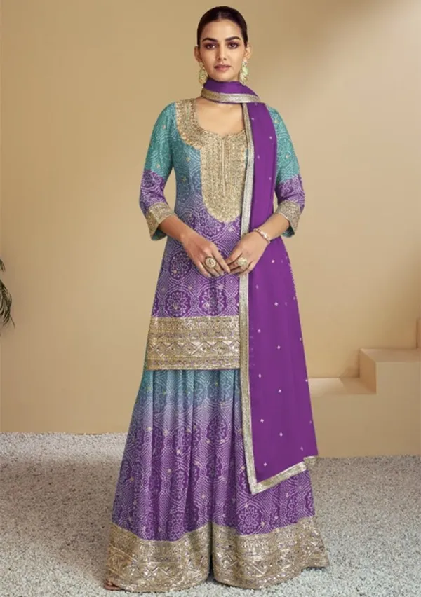 Multi_Color_Ethnic_Heavy_Chinon_Salwar_Outfit_Default_Title
