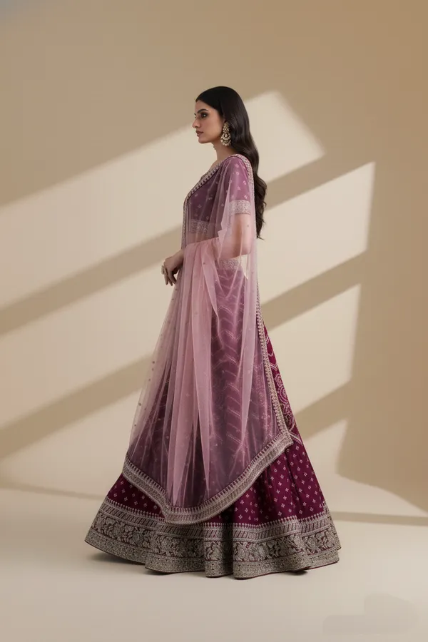 Magenta_Luxury_Silk_Georgette_Semi_Stitched_Function_Wear_Lehenga_Choli_Default_Title