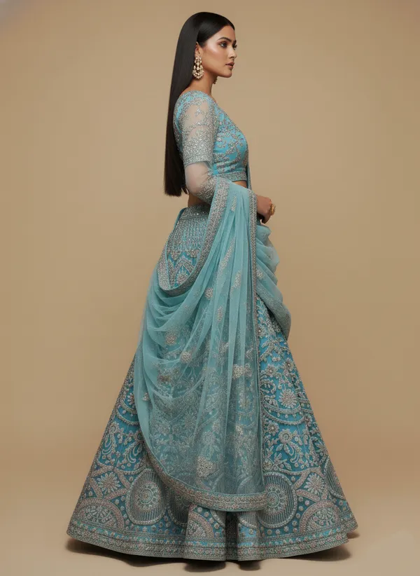 Blue_Thread_Zari_Glitter_Dori_Embroidery_Soft_Net_Lehenga_Choli_Default_Title