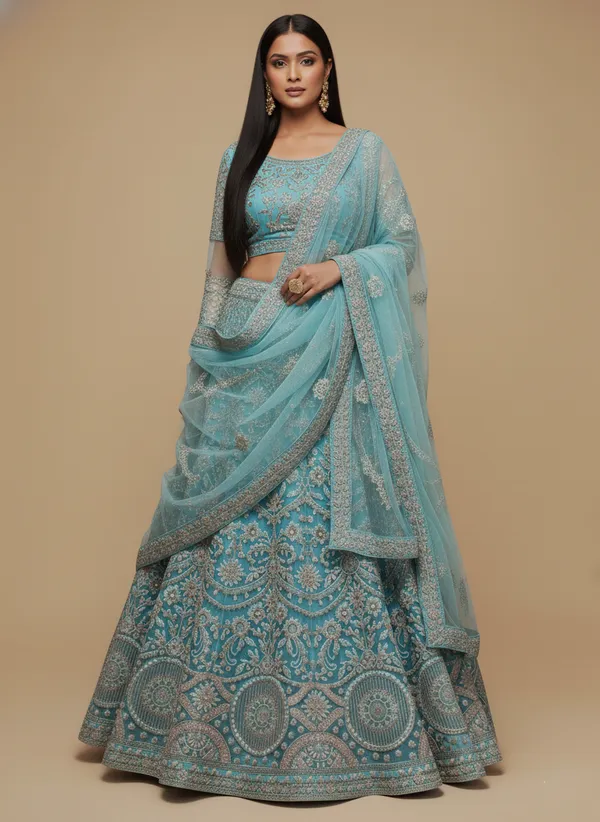 Blue_Thread_Zari_Glitter_Dori_Embroidery_Soft_Net_Lehenga_Choli_Default_Title