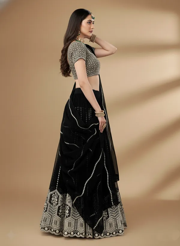 Black_Designer_Faux_Georgette_Sequence_Work_Function_Wear_Lehenga_Choli_Default_Title