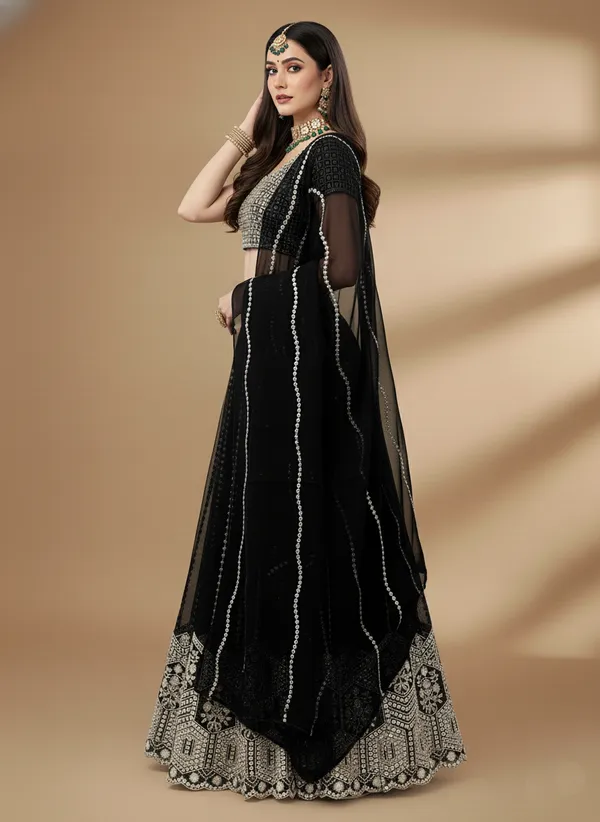 Black_Designer_Faux_Georgette_Sequence_Work_Function_Wear_Lehenga_Choli_Default_Title