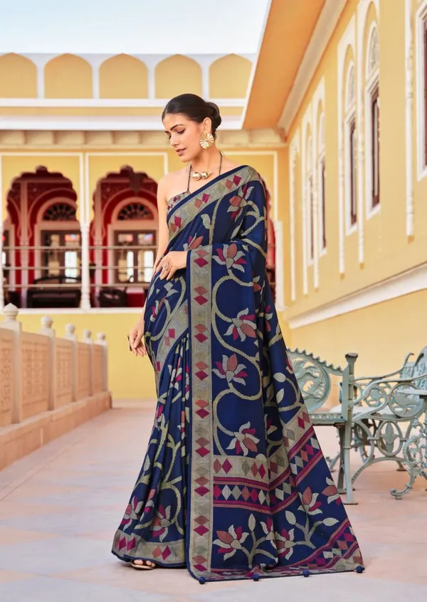Navy_Blue_Function_Wear_Designer_Saree_Default_Title