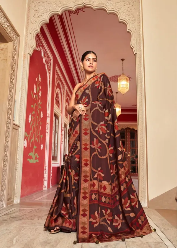 Brown_Traditional_Wear_Designer_Saree_Default_Title