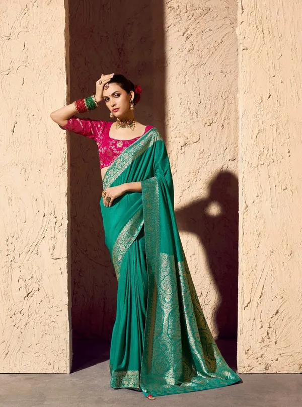 Firozi_Party_Wear_Designer_Saree_Default_Title