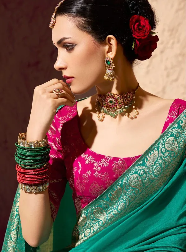 Firozi_Party_Wear_Designer_Saree_Default_Title