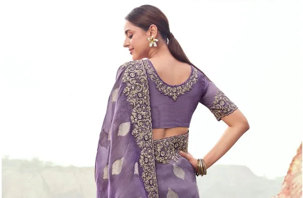 Purple_Premium_Designer_Tissue_Silk_Saree_Default_Title