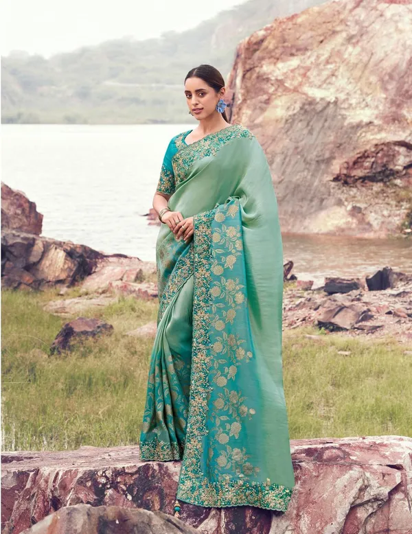 Sky_Blue_Luxury_Designer_Bhagalpur_Tissue_Silk_Saree_Default_Title
