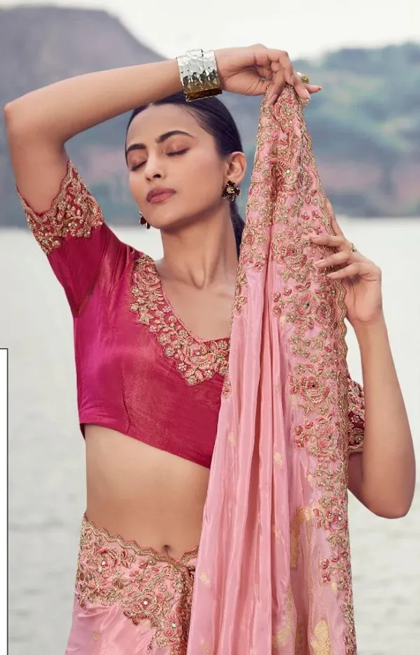 Pink_Luxury_Designer_Tissue_Silk_Saree_Default_Title