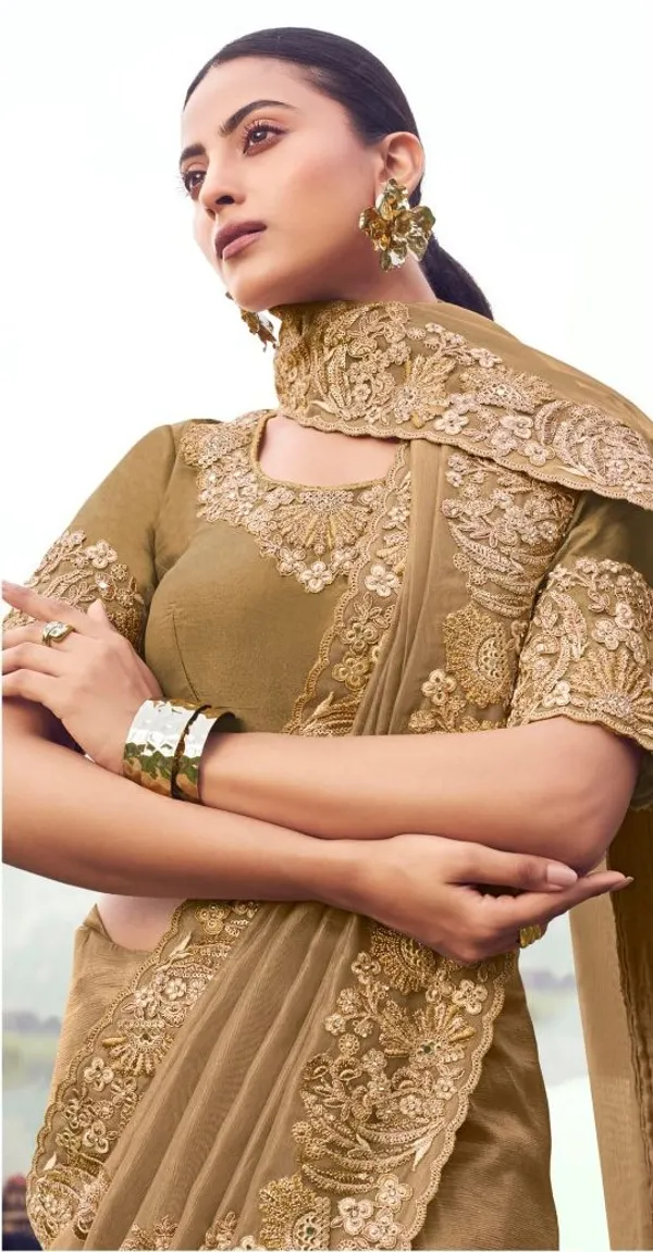 Chiku_Function_Wear_Designer_Banarasi_Silk_Saree_Default_Title