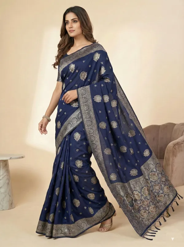 Ethnivo_Neelraaj_Heritage_Woven_Silk_Saree_Default_Title
