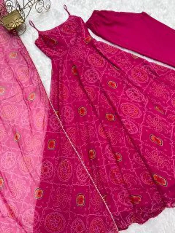 Ethnivo_Pink_Traditional_Wear_Designer_Printed_Readymade_Suit