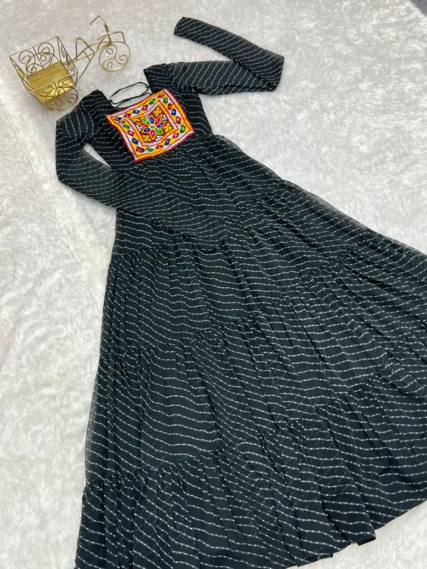 Black_Festive_Wear_Designer_Heavy_Pure_Soft_Fox_Georgette_Readymade_Suit