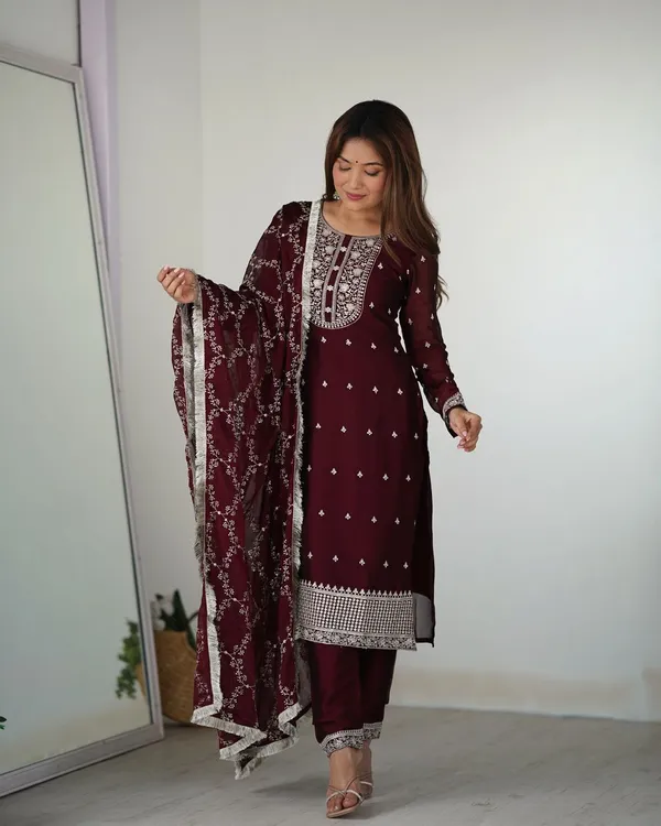 Maroon_Festive_Party_Wear_Designer_Readymade_Suit