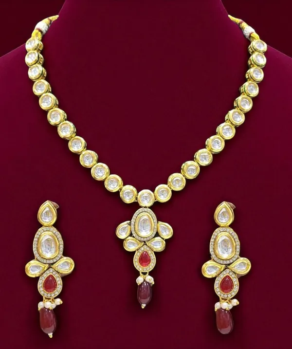 Classic_Premium_Maroon_Function_Wear_Necklace_Set_Default_Title