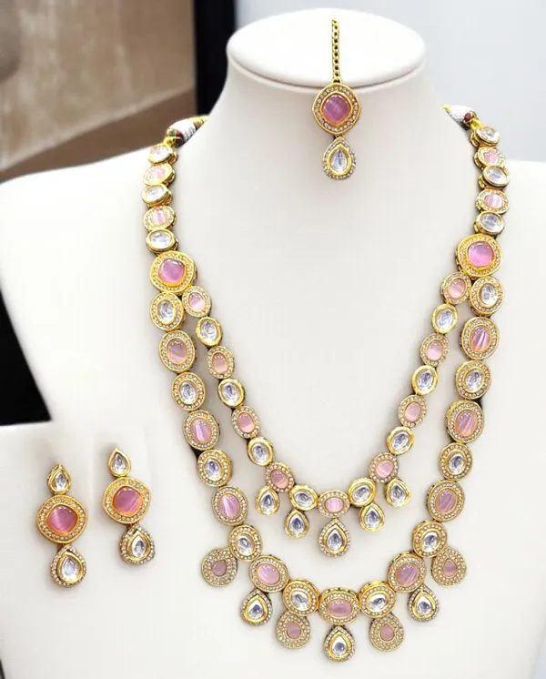 Baby_Pink_Classic_Premium_Ethnic_Necklace_Set_Default_Title