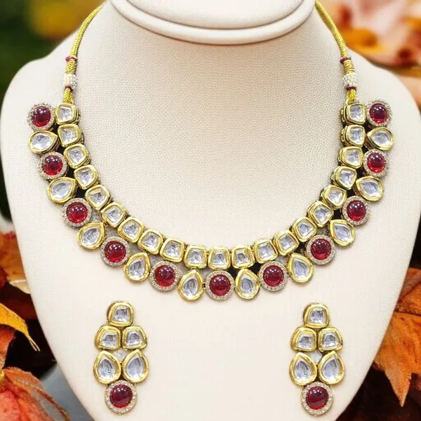Premium_Classic_Jewellery_Necklace_Set_Maroon_Default_Title