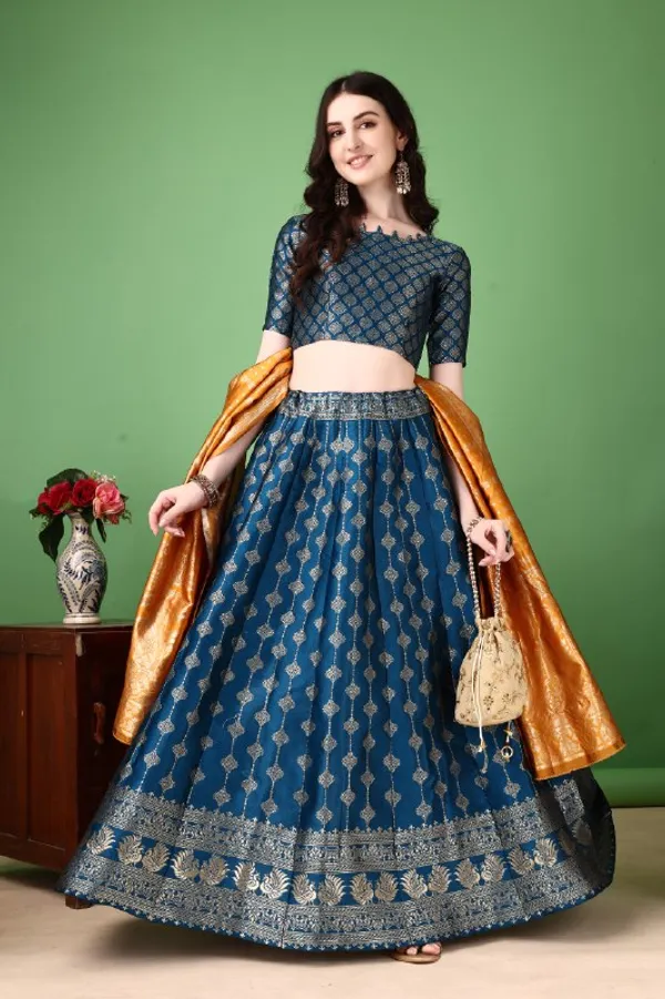 Traditional_Multi_Color_Heavy_Lehenga_Choli_For_Wedding_Wear_Default_Title