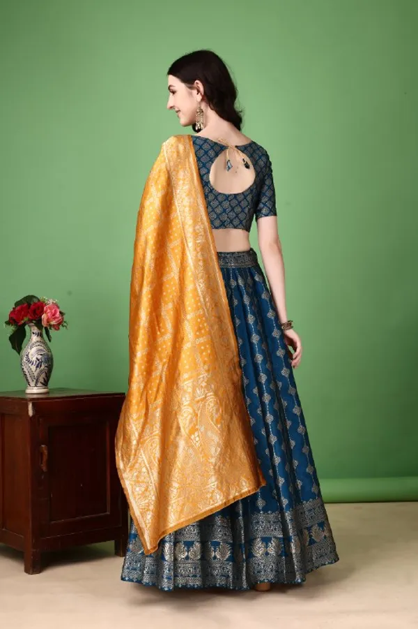 Traditional_Multi_Color_Heavy_Lehenga_Choli_For_Wedding_Wear_Default_Title