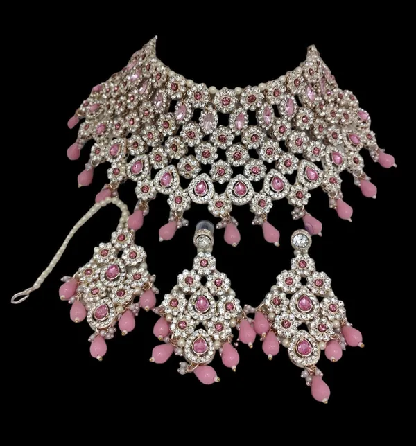 Baby_Pink_Necklace_Set_With_Stone_Moti_Work_Default_Title