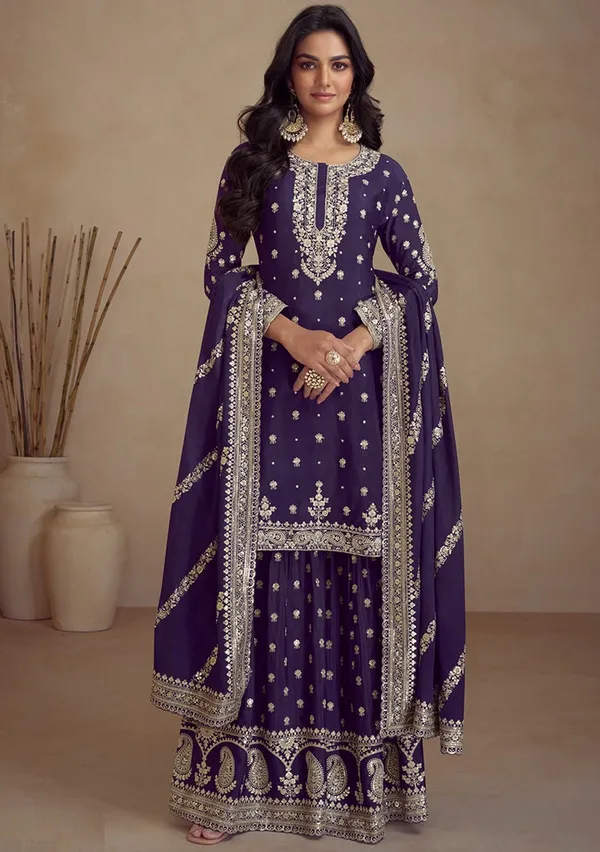 Teal_Blue_Ethnic_Heavy_Silk_Salwar_Suit_Default_Title