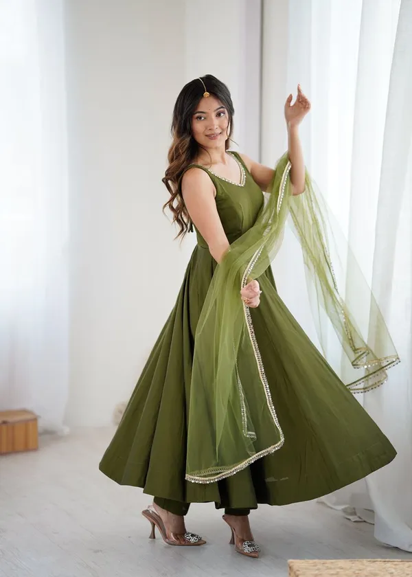Mehendi_Color_Designer_Heavy_Roman_Silk_Readymade_Suit