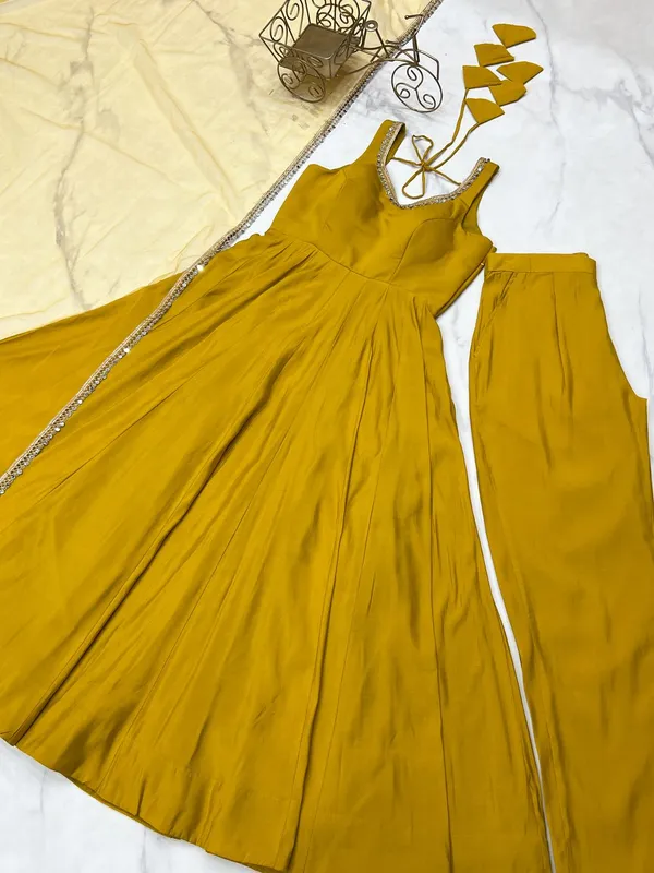 Yellow_Party_Wear_Trendy_Elementary_Designer_Readymade_Suit