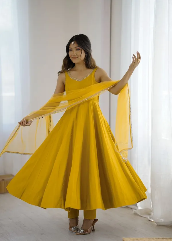 Yellow_Party_Wear_Trendy_Elementary_Designer_Readymade_Suit