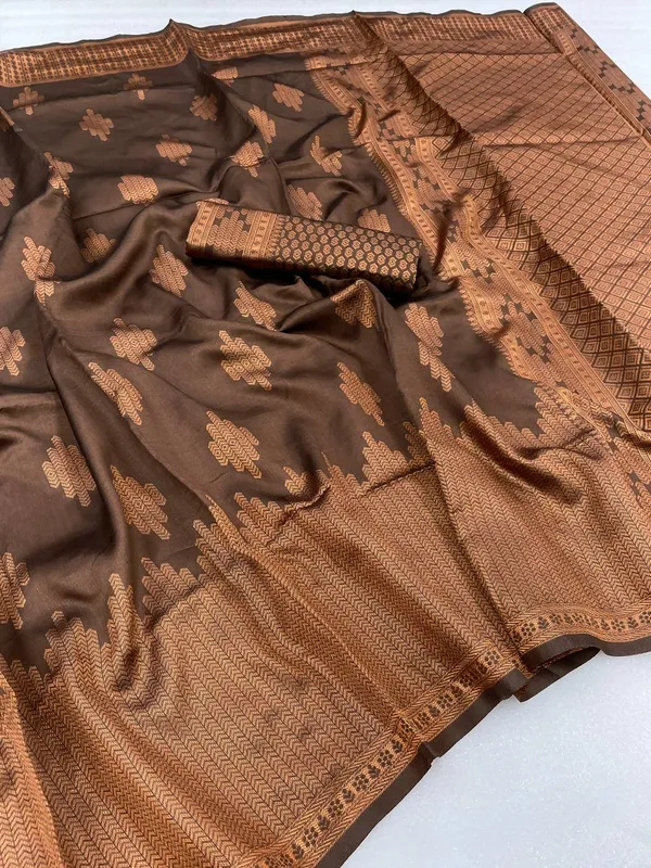 Brown_Traditional_Wear_Designer_Banarasi_Soft_Silk_Saree_Default_Title