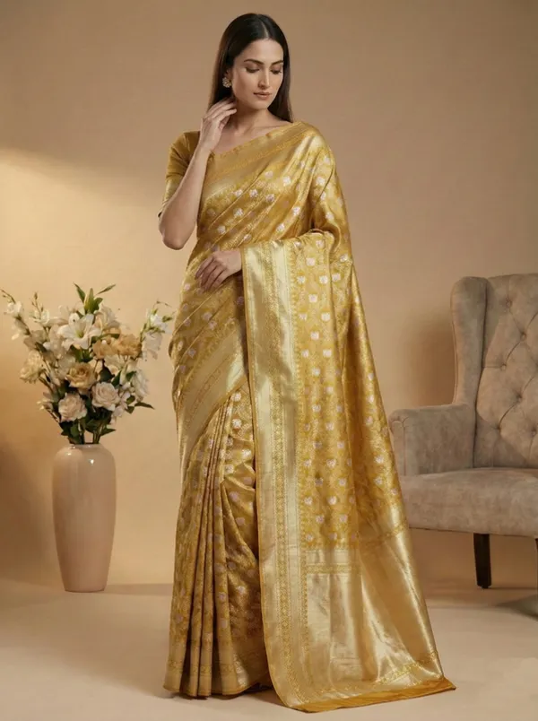 Chiku_Traditional_Wear_Designer_Banarasi_Soft_Silk_Saree_Default_Title