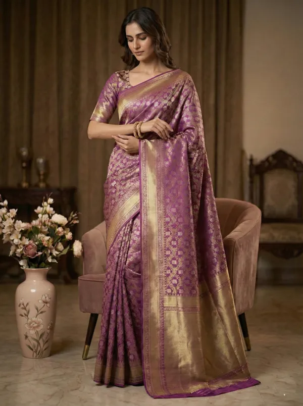 Purple_Traditional_Wear_Designer_Banarasi_Soft_Silk_Saree_Default_Title